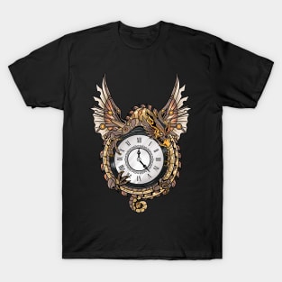 Clockwork Dragon - Steampunk Fantasy T-Shirt